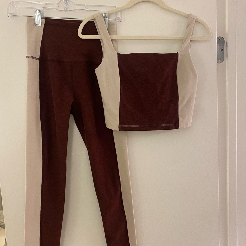 Beyond Yoga Space dye Leggings Set